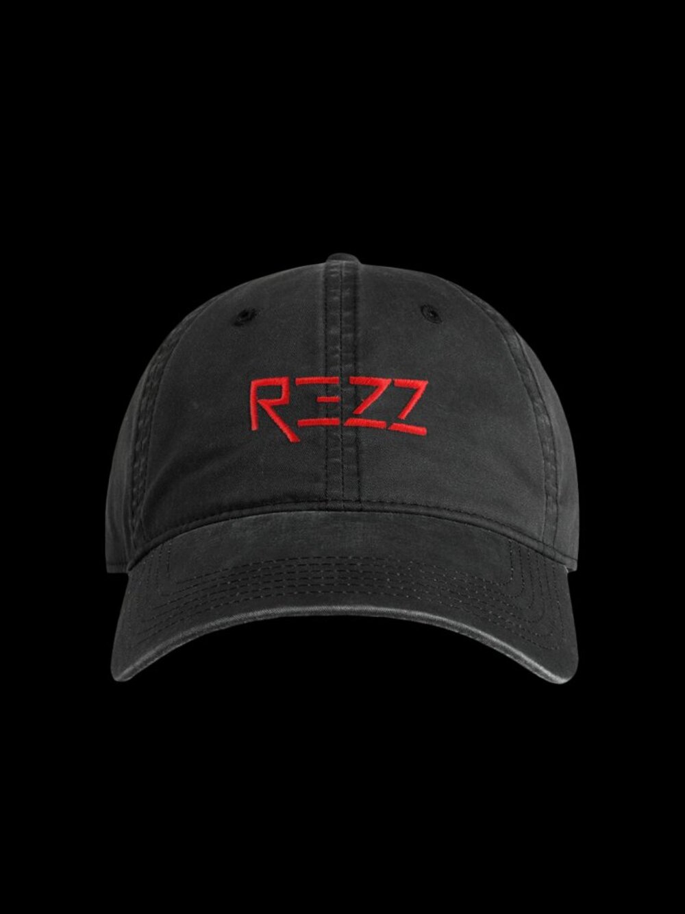 Rezz - Logo Faded Dad Hat - Black × 1
